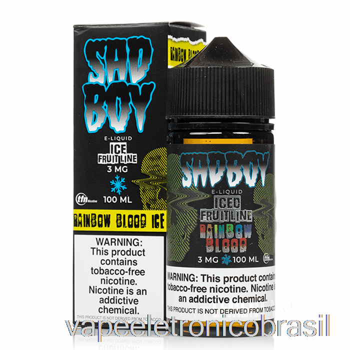 Vape Eletrônico Ice Rainbow Blood - Sadboy - 100ml 6mg